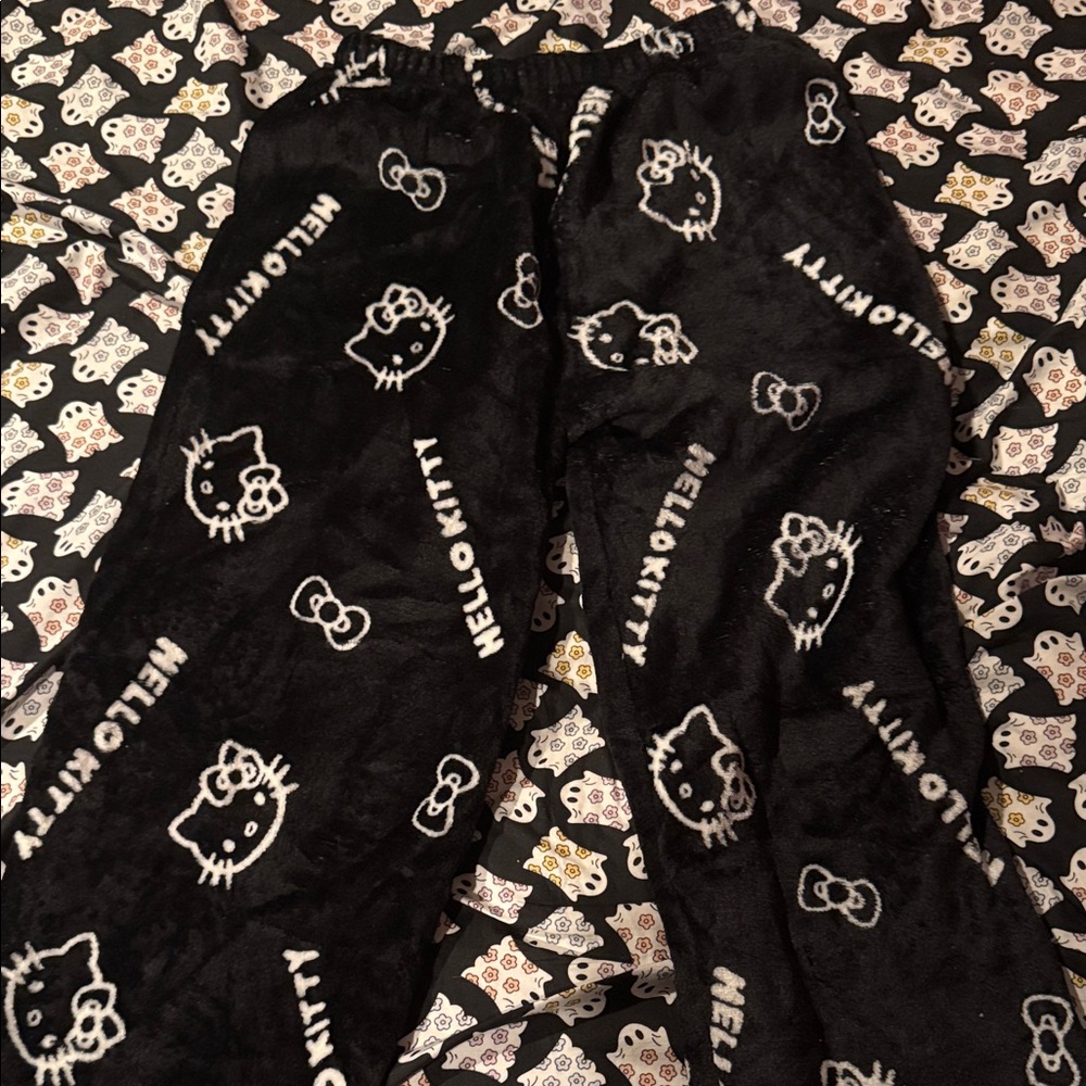 Hello Kitty Black Lounge Pants